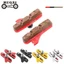 Miếng đệm phanh C vành bánh xe đạp AWNGD, Hợp kim nhôm nhẹ + Caliper phanh xe đạp cao su, Phụ tùng xe đạp bền bỉ Phụ kiện xe đạp 10 màu Xe đạp