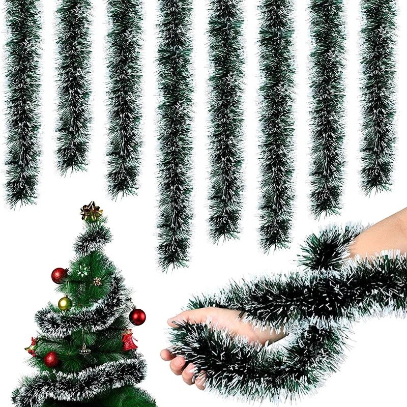 Trang Trí Giáng Sinh Ruy Băng Sling Cây Giáng Sinh Treo Mặt Dây Chuyền Trang Trí Cây Gậy Xanh