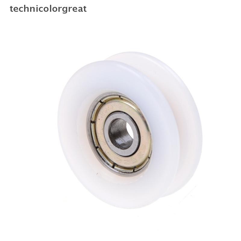 Rrg Mới 6 * 30 * 10mm U Rãnh Kim Loại Lá Chắn Nylon Ròng Rọc Bánh Xe ...