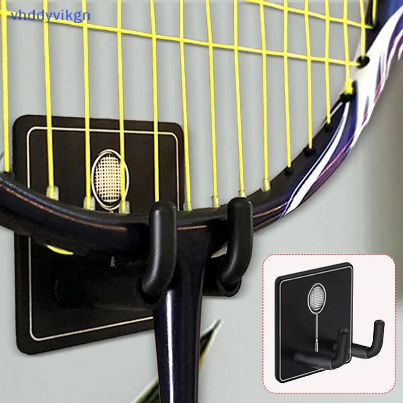 Vhdd Treo Tường Vợt Giá Đỡ Vợt Tennis Vợt Cầu Lông Giá Đỡ Thép Không Gỉ Móc Treo Tường Lưu Trữ VN
