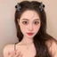 Nổ Nhỏ Kẹp Nơ AB Bên Ánh Sáng Sang Trọng Thời Trang Hai Mặt Tinh Tế Nhỏ Lấy Kẹp Đầu Công Chúa
