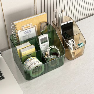 Hộp đựng mỹ phẩm để bàn đa năng, hộp để đồ đa năng trong suốt chất liệu nhựa SUNND