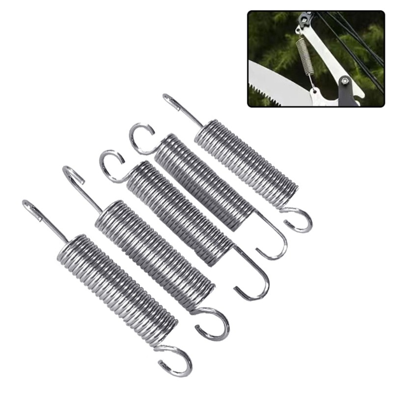 ELEGA 5 Chiếc Thép Lò Xo Cắt Cao Kéo Trên Không Cắt Cây Pruner Cây Lò Xo Cắt Tỉa Thay Thế Lò Xo Cho Pruners