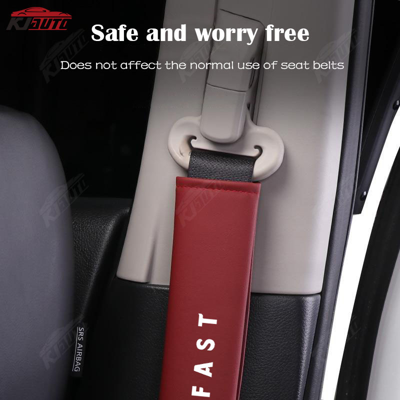 Vinfast Dây An Toàn Nối Dài Bảo Vệ Vai Dây Đeo Vai Da Giảm Mệt Mỏi Cho VF 8 VF 9 VF E34 Lux A Fadil President SA VF E34