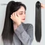Luimo 45 / 55 / 65 / cm Tổng Hợp Dài Tóc Giả Thẳng Vuốt Kẹp Sống Động Như Thật Đuôi Ngựa Cao Phần Mở Rộng Tóc Chịu Nhiệt Đuôi Ngựa Tóc Mảnh SBS