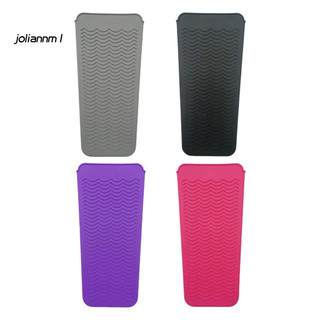 [Jm] Vỏ bọc cách nhiệt bằng sắt uốn chống trượt Vỏ sắt uốn silicon Thảm chịu nhiệt chống trượt cho dụng cụ làm tóc Vỏ cách nhiệt bằng silicon cho máy duỗi uốn cong