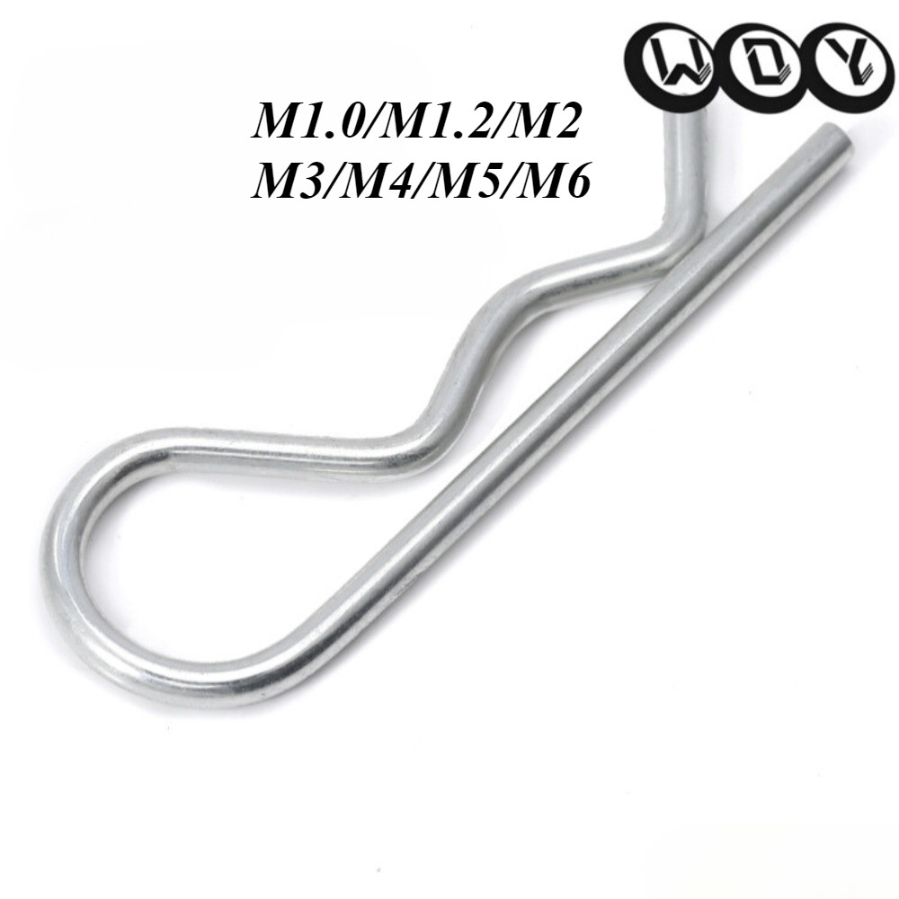 [Ymh-vn1] Chốt chẻ chữ R,B inox 304 /Chốt chặn đầu M1.0 / M1.2 / M2 ...