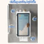 Hộp đựng đồ nhà tắm 3 tầng đa năng GADI, Hộp đựng giấy vệ sinh chất liệu ABS + PP cao cấp chống nước có chia ngăn