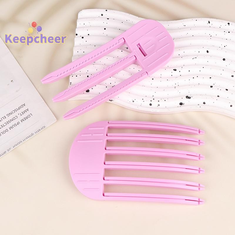 Keepcheer Kẹp Tóc Nữ Uốn Tóc Xoăn, Kẹp Cố Định, Tập Tóc, Tạo Kiểu Lông Tơ Thời Trang