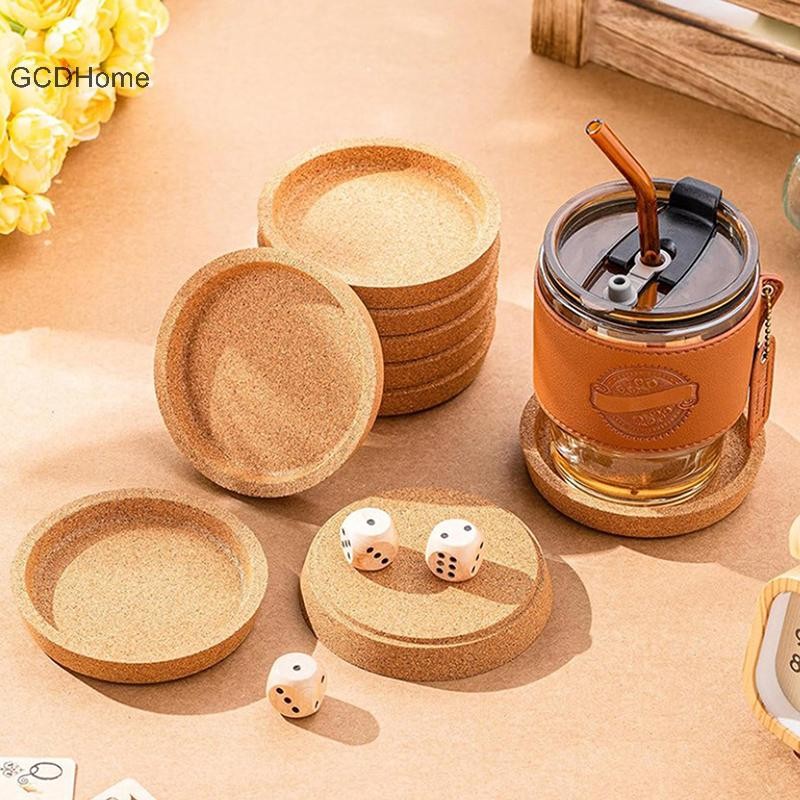 Gcdhome 1PC Chống Trơn Trượt Nút Chai Đế Lót Ly Chịu Nhiệt Thảm Chống HOT Placemats Trà Cốc Đế Lót Ly Bộ Đồ Ăn Trang Trí HOT