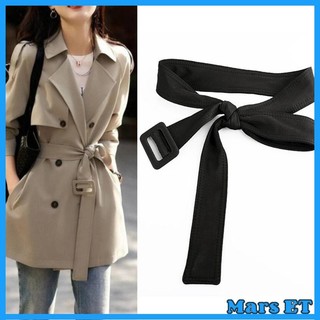 Marset Nữ Rãnh Dây Đai Thay Thế Cho Áo Khoác Rãnh Nam Áo Khoác Thắt Lưng