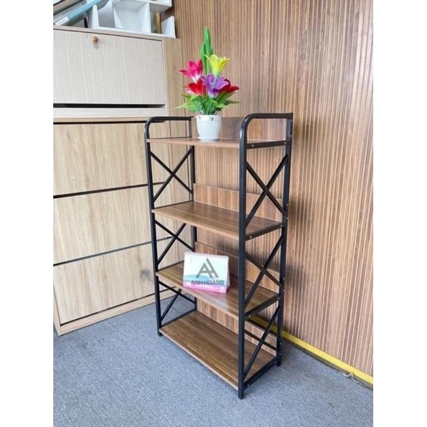 KỆ ĐỂ ĐỒ ,KỆ 3 TẦNG , KỆ GỖ KHUNG SẮT , LIÊN KẾT CHẮC CHẮN , KỆ DOCER TRANG TRÍ NỘI THẤT