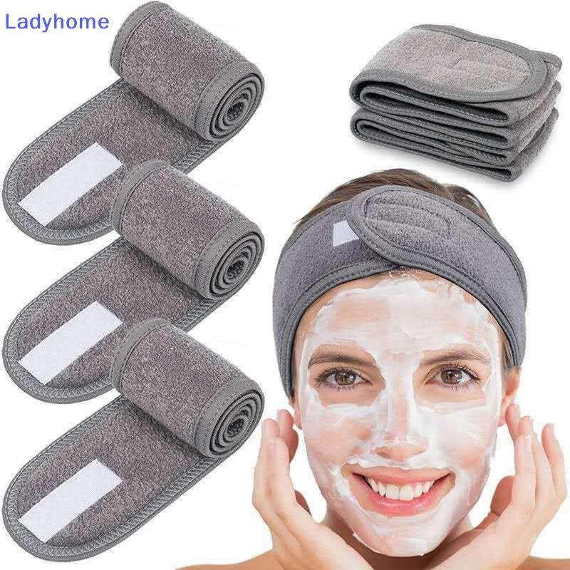 Lady Có Thể Điều Chỉnh SPA Rộng Băng Đô Quấn Tóc Tập Yoga Tắm Trang Điểm Rửa Mặt Tóc Thể Thao Với Nhiều Màu Sắc VN