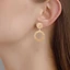 Ở Lại Thời Trang Choker Vòng Cổ Bông Tai Bộ Phong Cách Dân Tộc Cổ Dài Trang Sức
