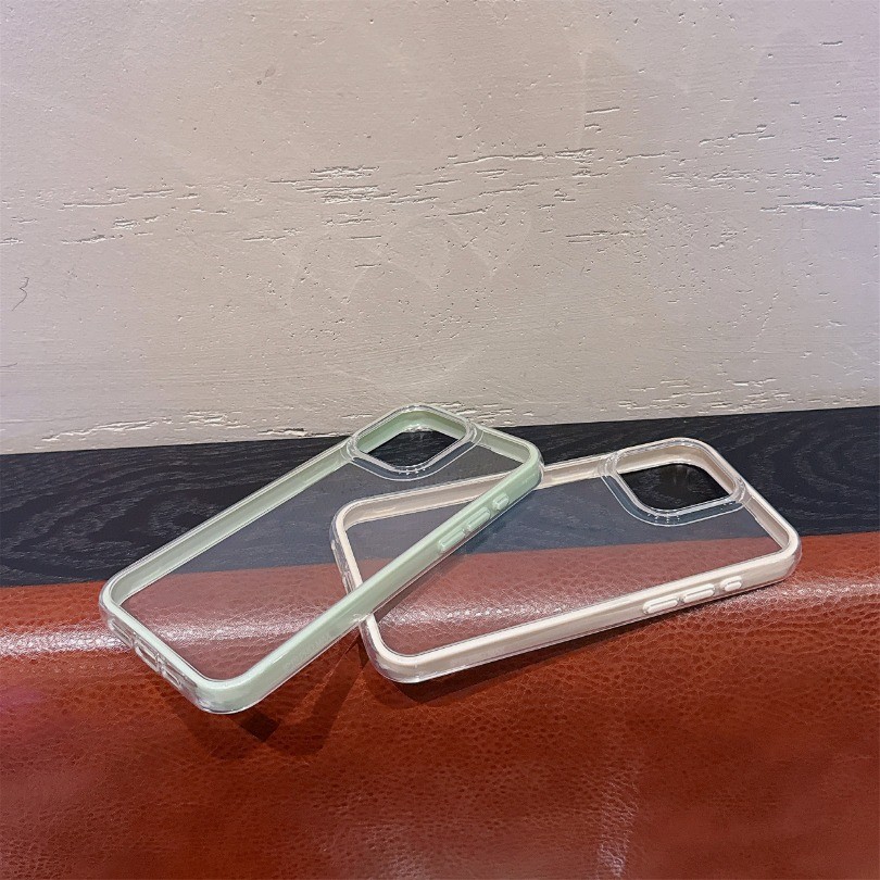 Ốp Điện Thoại Màu Kẹo Trong Suốt 2 TRONG 1 Cho OPPO Reno 14 13 11 Pro Reno 6 5G Reno 7Z 8Z 7 8 Lite Mềm Chống Sốc Trong Suốt