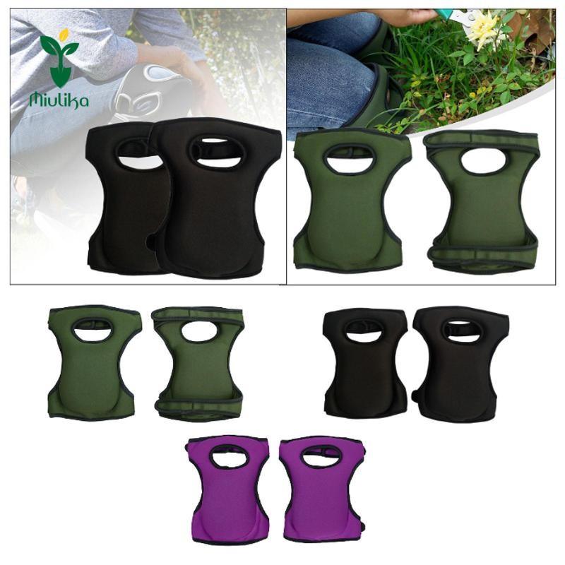 2 Miếng Lót Đầu Gối Sân Vườn Vận Động Viên Vệ Sinh Nhà Nam Nữ Đệm Quỳ