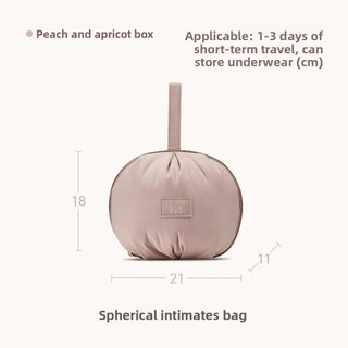 MEGOCE 1 Túi Đựng Đồ Cầm Tay, Tất Quần Lót Áo Bra Sợi Polyester Túi Sắp Xếp, Quần Áo Thân Thiết Chất Lượng Cao Di Động Hình Bóng Túi Bảo Quản Du Lịch