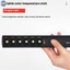 Hoeaden Đèn Nhiệt Độ Màu Di Động USB Stick Sạc Đơn Giản 2700K ‐ 6000K 6 Chế Độ Để Chụp Ảnh Lấp Lánh VN