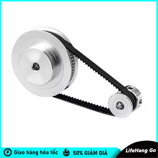 Phụ Kiện Ròng Rọc GT2 20/60Teth 20 5mm/8mm  Rộng 6mm Cho Máy In 3D Ròng rọc truyền động tỉ lệ 1/3