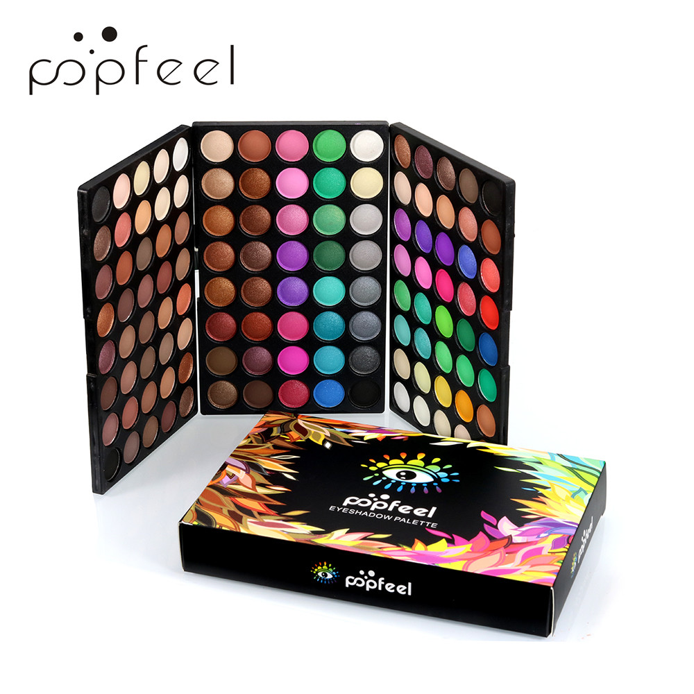 120 Màu Phấn Mắt Bảng Phấn Mắt Matte Shimmer Trang Điểm Pallet Sắc Tố Cao Bột Nhiều Màu Sắc Lâu Dài Chống Thấm Nước Phấn Mắt