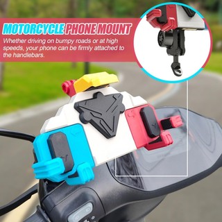 Xe Máy Điện Thoại Di Động Gắn 360 Độ Xoay Tay Cầm Gắn Điện Thoại Xe Tay Ga Gắn Điện Thoại Cho 4.7-7 Inch haoyisvn haoyisvn