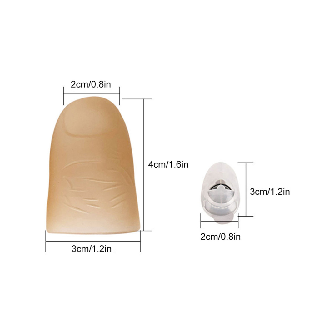 2 Chiếc Sáng Lên Phát Sáng Ngón Tay Cái Đồ Chơi Phát Sáng Tuyệt Vời Tuyệt Vời Cho Đồ Chơi Ảo Thuật