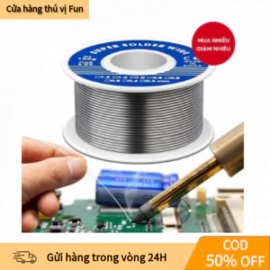 【COD】Thiếc Hàn Điện Tử Lõi Thông 63A – Dây 0.8mm, Loại Tốt, Bám Chắc, Chống Gỉ, Cho Thợ Chuyên