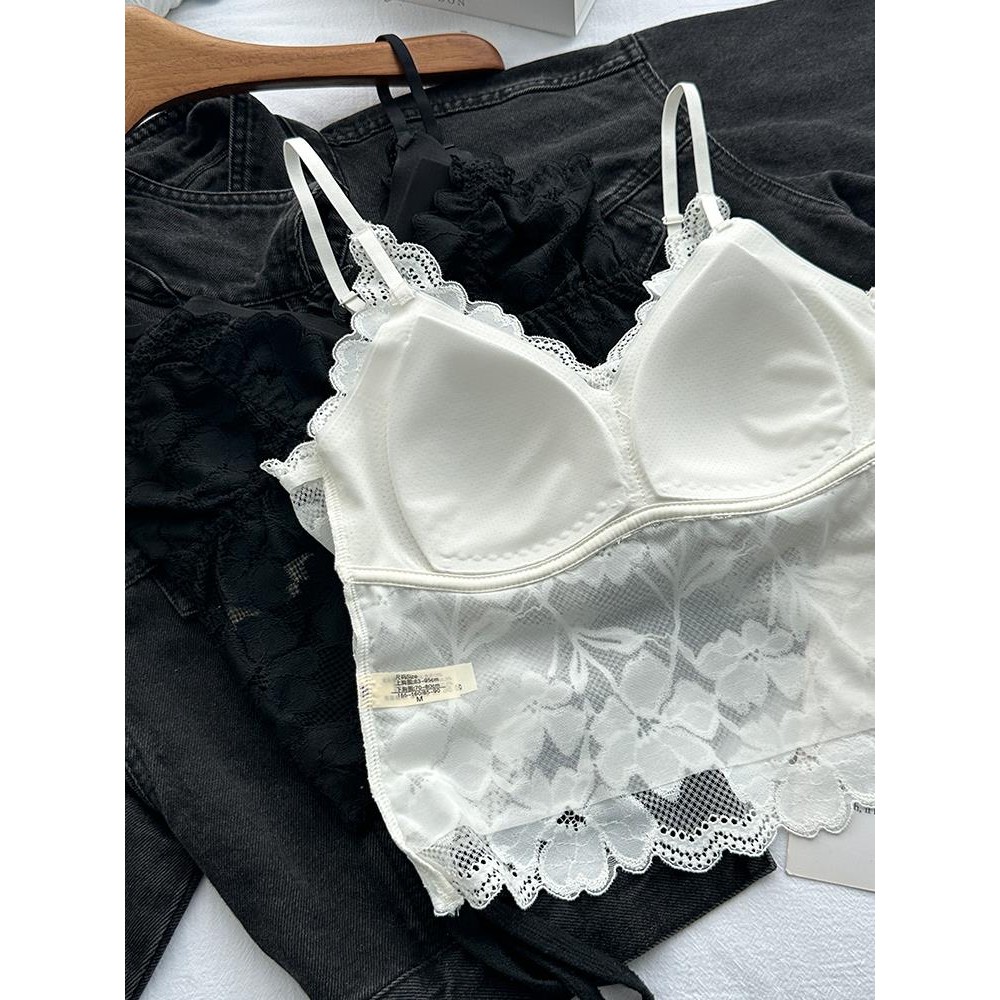 Ren Pháp Lưng Đẹp Cổ Chữ V Cổ Tròn Nữ Giữa Chiều Dài Ống Top
