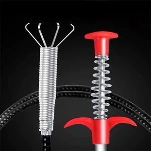 Dụng Cụ Gắp Rác Dài 0.6 - 3 Mét - Cây Que Gắp Lông Tóc Siêu Việt Thông Tắc Bồn - Ống Cống, Gắp Đồ Bị Rơi
