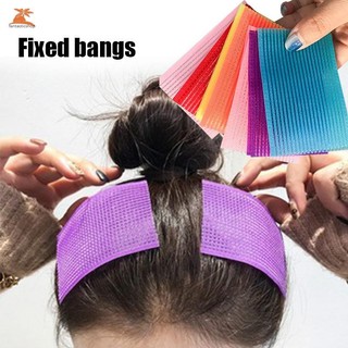 Bangs miếng dán tóc vuông tự dính, dụng cụ tạo kiểu tóc