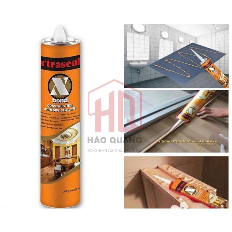 Keo Dán XBond 300ml – Keo Dán Xây Dựng Đa Năng, Chịu Nước, Siêu Bám Dính