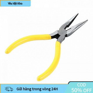 【COD】Kìm Mỏ Nhọn Vàng 4.5 Inch – Kìm Cắt Gọn Nhẹ, Đa Dụng, Dùng Cho Điện, Cơ Khí