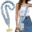 Unstop * Giá đỡ điện thoại di động thời trang có dây đeo vai rộng Thiết kế tiện dụng 6 màu sắc hợp thời trang có sẵn