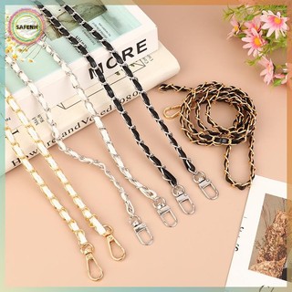 SAFENH 120cm Ví Dây Xích Đeo Ngang Túi Xách Dây Xích Da Thay Thế Túi Đeo Vai Dây Xích Diy Nữ Cô Gái Túi Một Phần Phụ Kiện VN