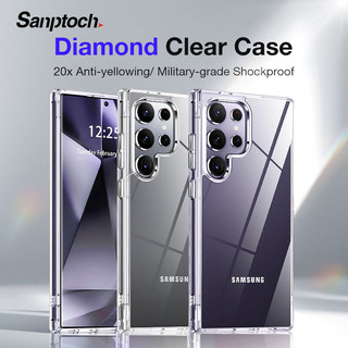 Ốp điện thoại PC cứng chống sốc cho Samsung Galaxy S21 / S22 / S23 / S24 / S25