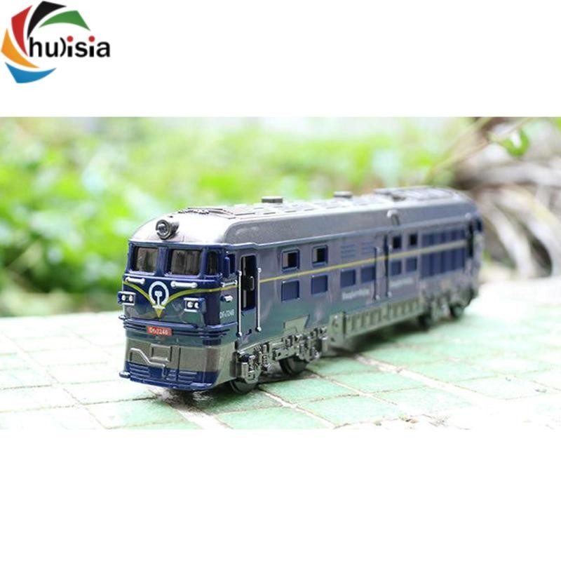 chulisia Tỉ Lệ 1: 87 Hợp Kim Đầu Máy Lực Kéo Động Cơ Xe Lửa Mô Hình Đồ Chơi Với Đèn Nhạc