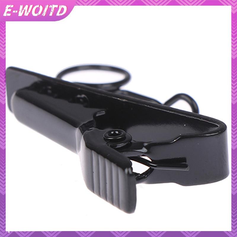 E-woitd 5 Chiếc Micro Sắt Kẹp Cà Vạt Kẹp mic Viền Cổ Kẹp Micro Phụ Kiện HNVN