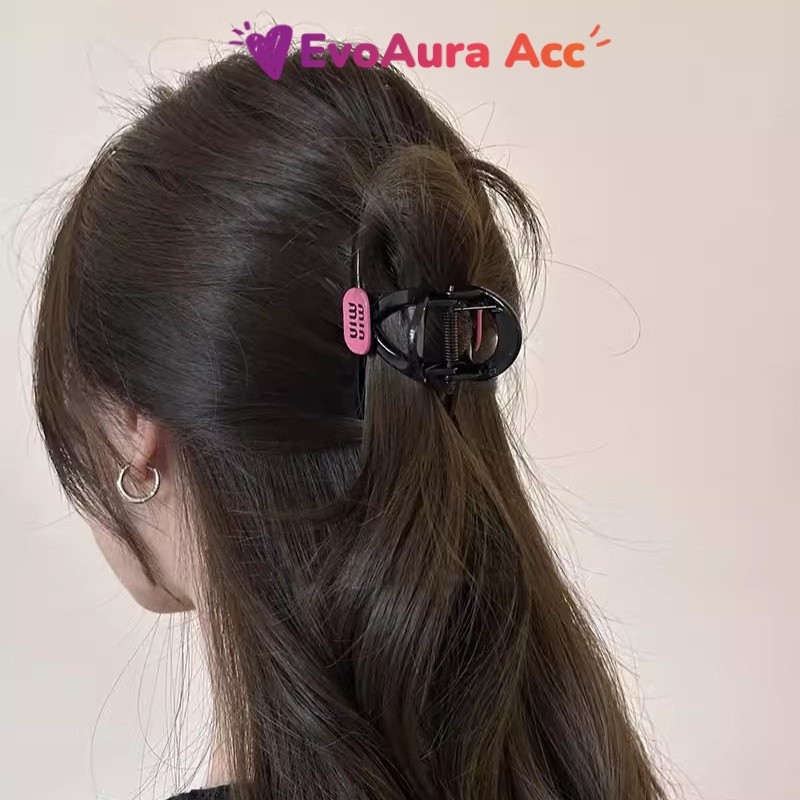 Kẹp Tóc Cá Mập 13cm x 8cm Nhựa - Phụ Kiện Thời Trang Đi Làm