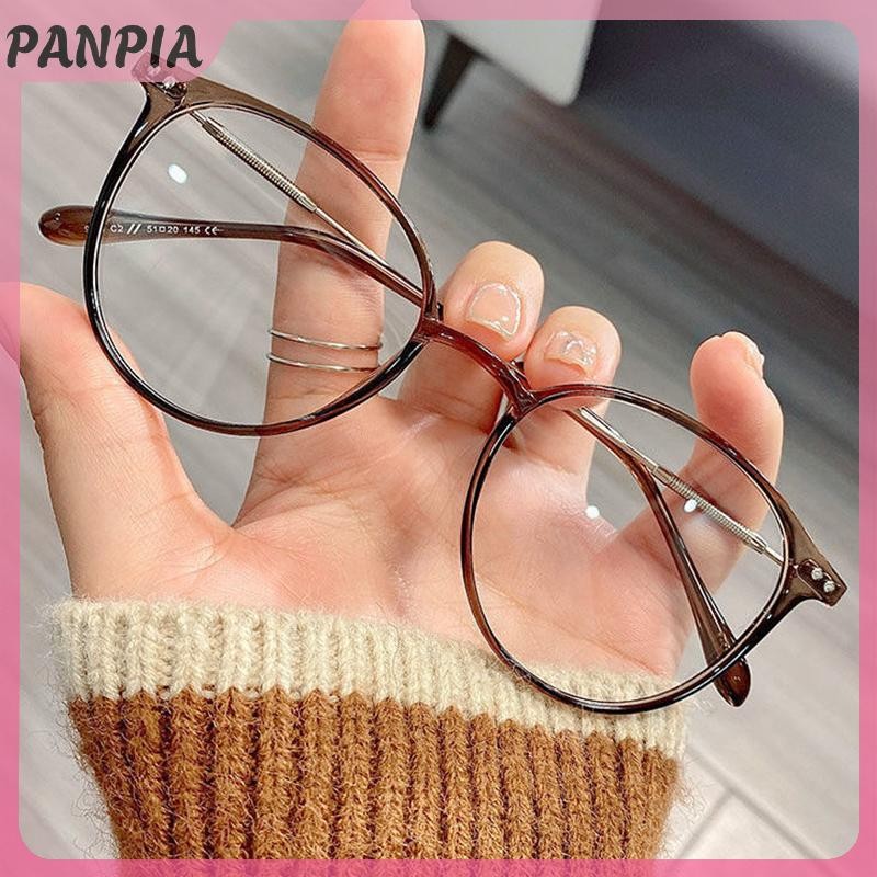 PANPIA- Kính Mắt Chống Bức Xạ Kính Mắt Tròn Dành Cho Nữ Phụ Kiện Nam