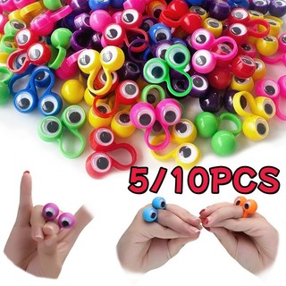 5 / 10 Chiếc Nhẫn Mắt Hoạt Động Trẻ Em Đạo Cụ Cha Mẹ-Con Thoáng Mát Thiết Thực