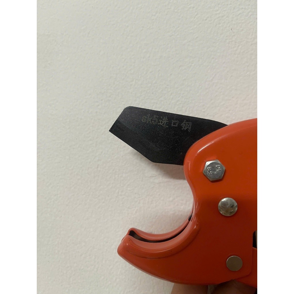 Kéo Cắt Ống Nhựa PVC PE PPR 42Mm Chất Liệu Thép Carbon Cứng Cắt Mạnh Không Gãy Lưỡi, Độ Bền Cao
