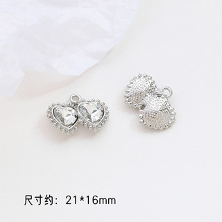 Mới Trung Quốc Ngọt Ngào Mát Hợp Kim Mặt Dây Chuyền DIY Handmade Trang Sức Vòng Cổ Bông Tai Mặt Dây Chuyền Phụ Kiện