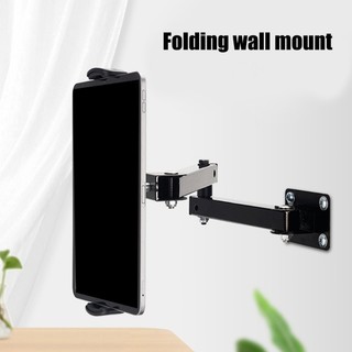 Charmantcc1 Giá treo tường có thể điều chỉnh cho máy tính bảng và điện thoại Công trình nhôm nguyên khối Phù hợp với màn hình 4-13 Màn hình lớn và nhỏ