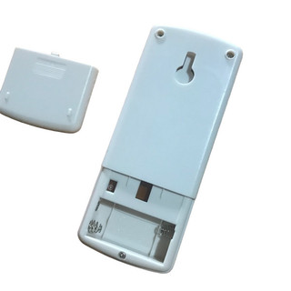 tay điều khiển remote từ xa điều hòa Mitsubishi nút vàng mặt đen-kèm pin-tay đầu bấm điều hòa mitsubishi nút vàng