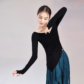 24.7.11 Phong Cách Thực Hành Khiêu Vũ Hiện Đại Quần Áo Top Nữ Khiêu Vũ Cổ Điển Tập Luyện Cơ Thể Quần Áo Dài Tay Thanh Lịch Nữ Hiện Đại Khiêu Vũ Thực Hành Quần Áo Top Nữ Khiêu Vũ Cổ Điển Tập Luyện Cơ Thể Quần Áo Dài Tay Thanh Lịch Nữ