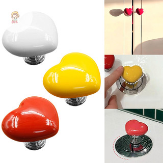 TWE 1 / 2 Cái Nhiều Màu Sắc Hình Trái Tim Nhà Vệ Sinh Bấm Nút Nước Đẩy Móng Tay Nghệ Thuật Trợ Lý Tủ Cửa Ngăn Kéo Tay Cầm VN