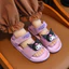Hoạt Hình Sanrio Giày Cô Gái Kuromi Đế Bằng Sandal My Melody Hello Kitty Cinnamoroll Sandal Chống Trơn Trượt Ngoài Trời