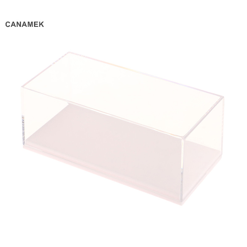Canamek Tỉ Lệ 1: 24 Mô Hình Ô Tô Hộp Trưng Bày Trong Suốt Acrylic Chống Bụi Cứng Sưu Tập Hình Thu Nhỏ Bảo Vệ Đồ Chơi CSF