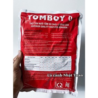 Cám TomBoy TB0 hạt mịn cho cá cảnh, cá con, tôm tép dinh dưỡng cao (chiết lẻ túi 1kg)