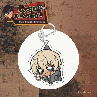 [Mặt Dây chuyền] Thám tử lừng danh Conan xung quanh hoạt hình Kudo Shinichi Mao Lilan Kidd Huihara Acrylic Móc Khóa Mặt dây chuyền FZNY